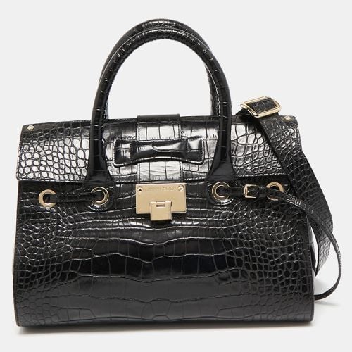 Croc Embossed Leather Rosalie Top Handle Bag - Jimmy Choo - Modalova