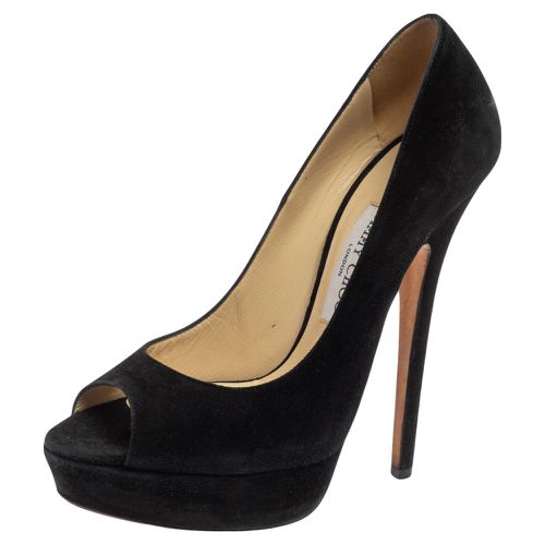 Suede Dahlia Platform Pumps Size 39 - Jimmy Choo - Modalova