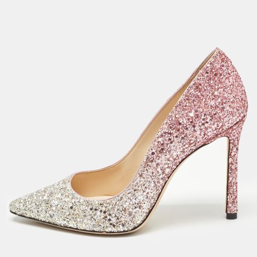 Two Tone Glitter Romy Pumps Size 34.5 - Jimmy Choo - Modalova