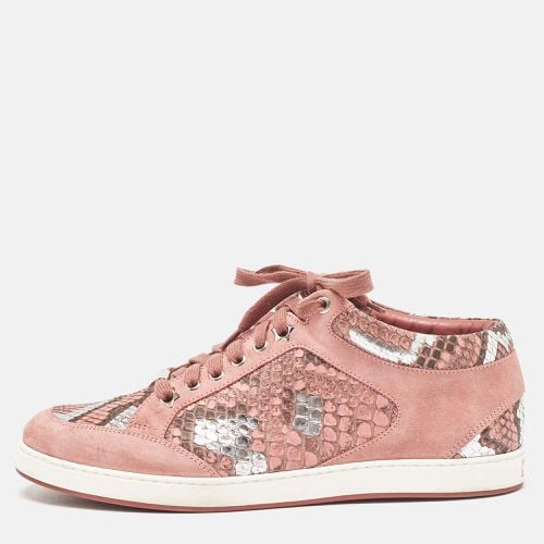 Python and Suede Miami Sneakers Size 40 - Jimmy Choo - Modalova