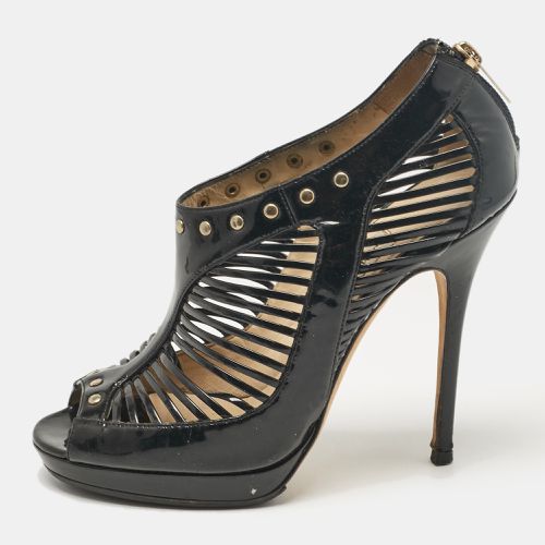 Patent Leather Caged Platform Sandals Size 38 - Jimmy Choo - Modalova