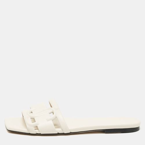 Leather Laran Flat Slides Size 37 - Jimmy Choo - Modalova