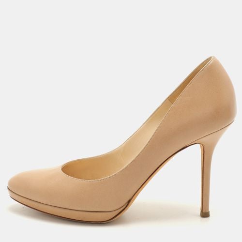 Leather Platform Pumps Size 39 - Jimmy Choo - Modalova