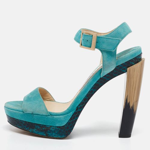 Suede Dora Ankle Strap Sandals Size 37.5 - Jimmy Choo - Modalova