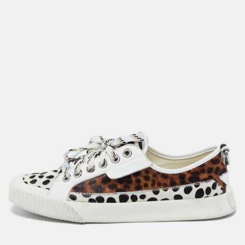 Animal Print Calf Hair and Leather Impala Sneakers Size 40 - Jimmy Choo - Modalova