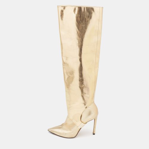 Patent Leather Knee Length Boots Size 36.5 - Jimmy Choo - Modalova