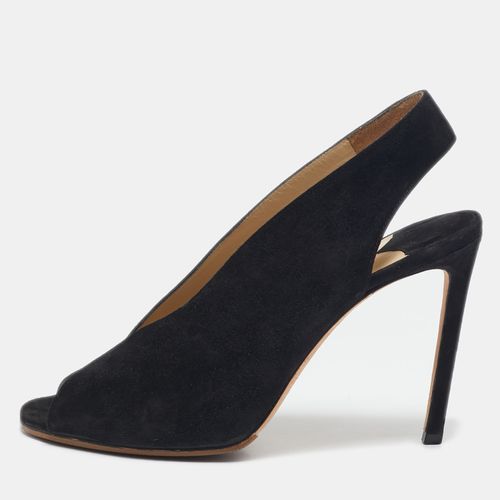 Suede Peep Toe Slingback Pumps Size 39 - Jimmy Choo - Modalova