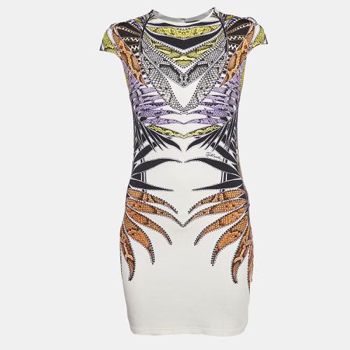 Printed Jersey Sheath Dress M - Just Cavalli - Modalova