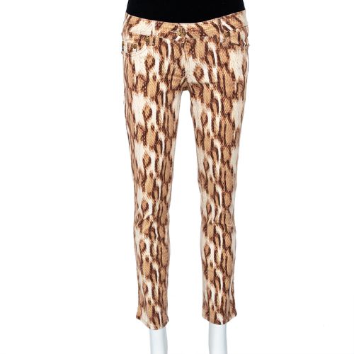 Animal Printed Denim Jeans M - Just Cavalli - Modalova