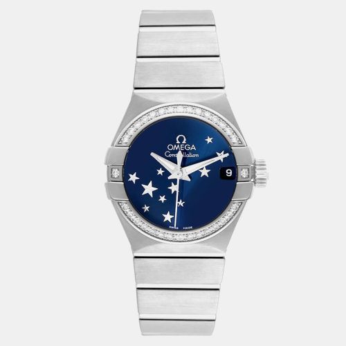 Stainless Steel Constellation 123.15.27.20.03.001 Automatic Women's Wristwatch 27 mm - Omega - Modalova