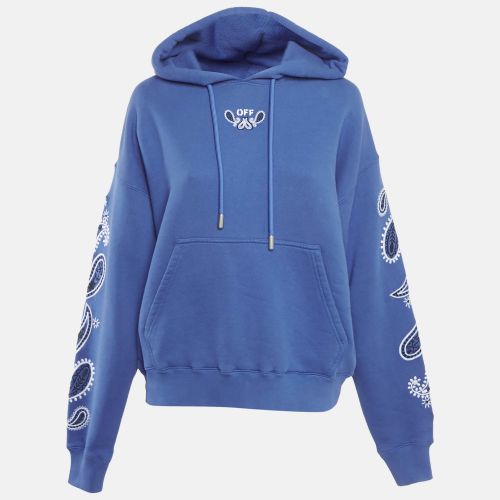 Bandana Art Cotton Hoodie XS - Off-White - Modalova