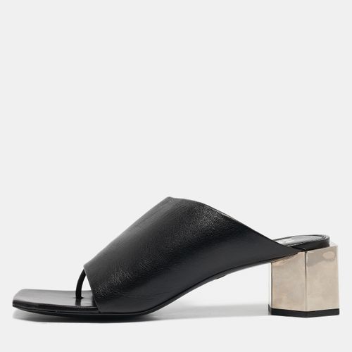 Leather Hexnut Mule Size 40 - Off-White - Modalova