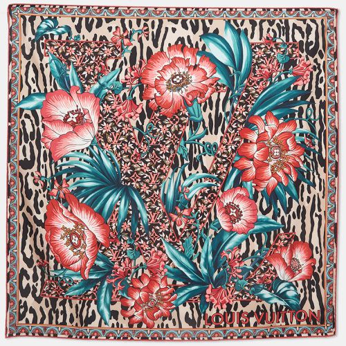 Jungle Fever Silk Square Scarf - Louis Vuitton - Modalova