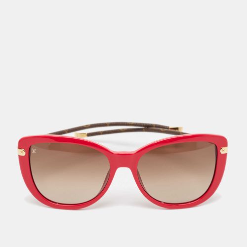 Magenta/Brown Gradient Z0744W Monogram Charlotte Sunglasses - Louis Vuitton - Modalova