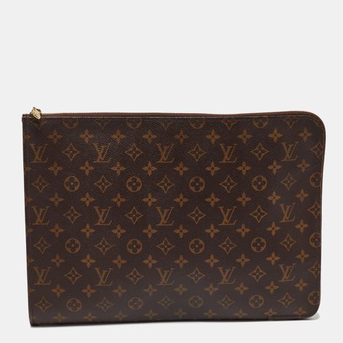 Monogram Canvas Poche Documents Portfolio Case - Louis Vuitton - Modalova