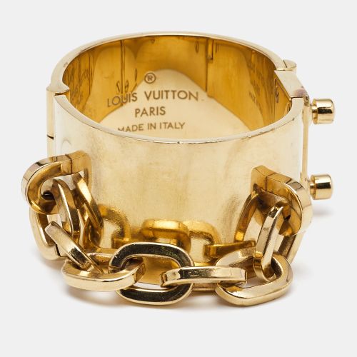 Lock Me Manchette Tone Bracelet - Louis Vuitton - Modalova