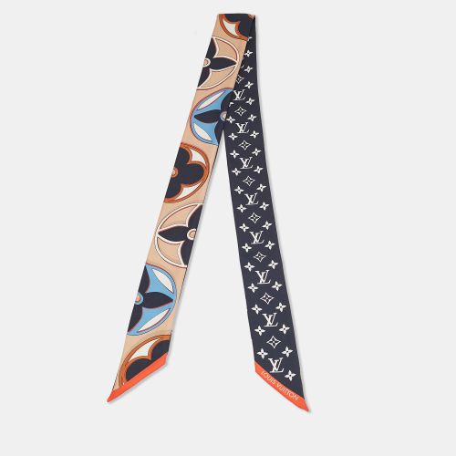 Multicolor Printed Silk Bandeau Scarf S - Louis Vuitton - Modalova