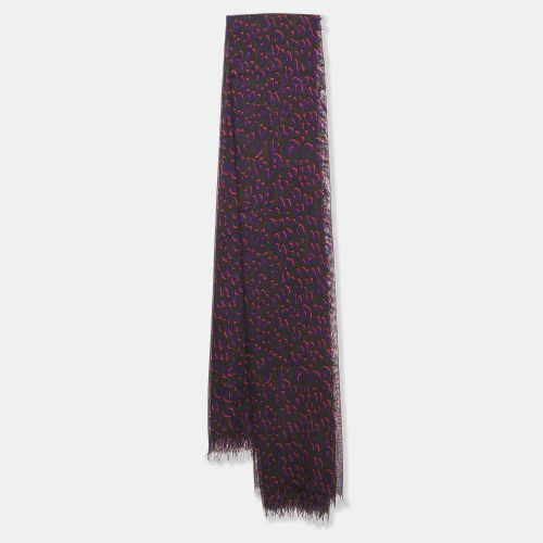 Printed Cashmere Scarf - Louis Vuitton - Modalova