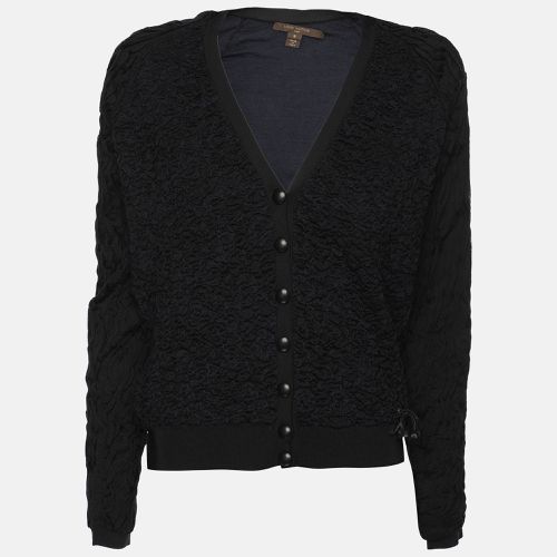 Black Silk Button Front Top S - Louis Vuitton - Modalova