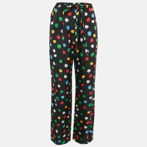 X Yayoi Kusama Paint Dot Print Silk Pajama Pants L - Louis Vuitton - Modalova