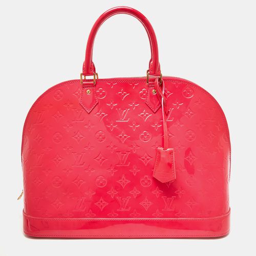 Rose Pop Monogram Vernis Alma GM Bag - Louis Vuitton - Modalova