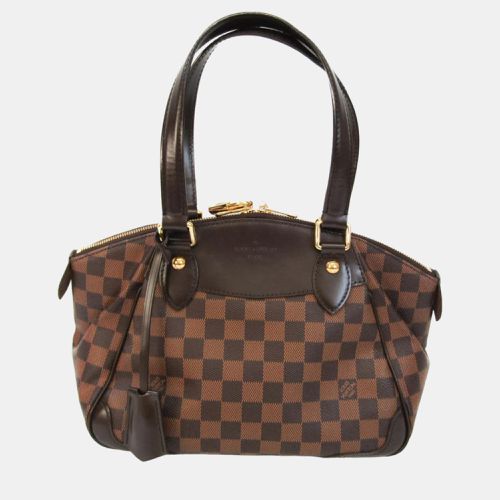 Canvas Damier Ebene Small Verona Satchel Bag - Louis Vuitton - Modalova