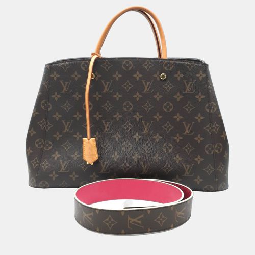 Monogram Canvas Montaigne GM Tote Bag - Louis Vuitton - Modalova