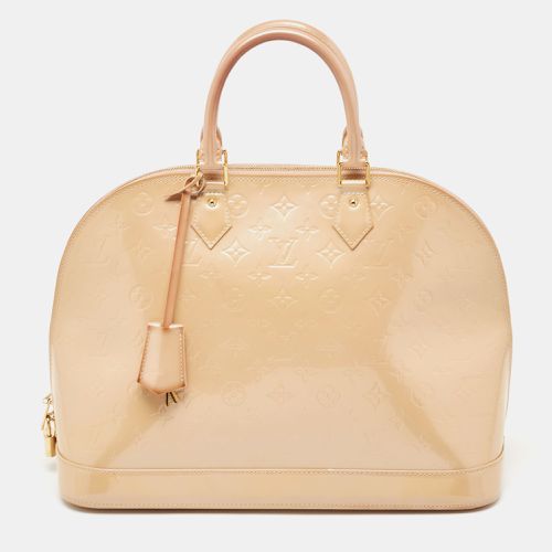 Rose Florentine Monogram Vernis Alma GM Bag - Louis Vuitton - Modalova