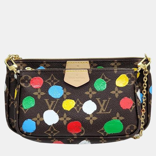 X Yayoi Kusama Monogram Multi Pochette Accessoires Bag - Louis Vuitton - Modalova