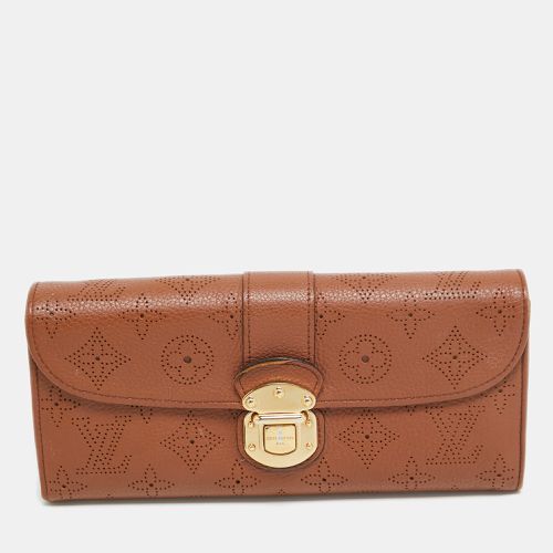 Cognac Monogram Mahina Leather Amelia Wallet - Louis Vuitton - Modalova