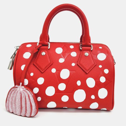 Leather Yayoi Kusama Speedy 20 Satchel - Louis Vuitton - Modalova