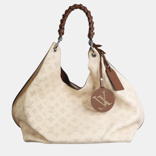 Monogram Mahina Leather Carmel Hobo Bag - Louis Vuitton - Modalova