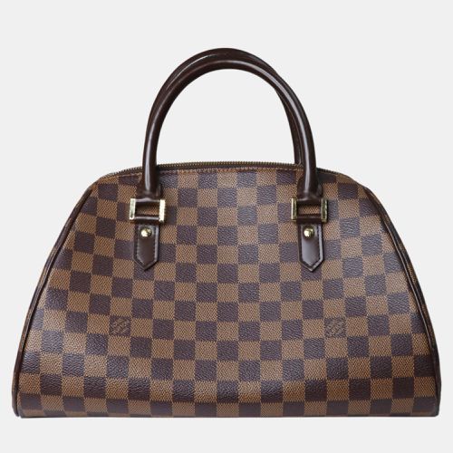 Damier Ebene Canvas Rivera Top Handle Bag - Louis Vuitton - Modalova