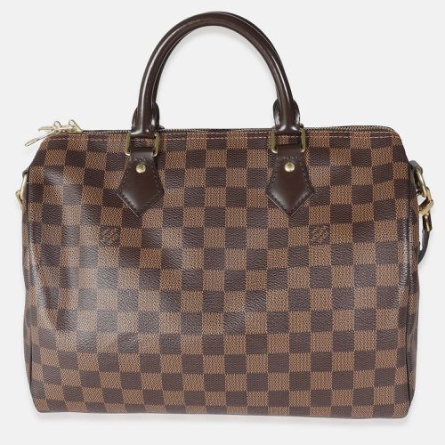 Damier Ebene Canvas Speedy Bandouliere 30 Bag - Louis Vuitton - Modalova