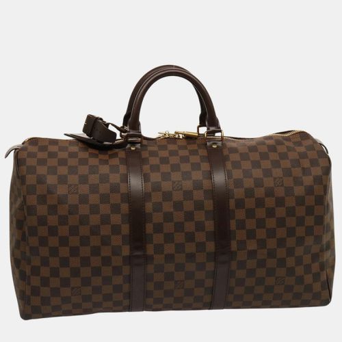 Canvas Keepall 50 travel Bag - Louis Vuitton - Modalova