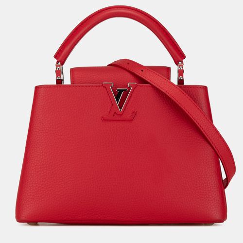 Taurillon Leather Capucines PM Top Handle Bag - Louis Vuitton - Modalova