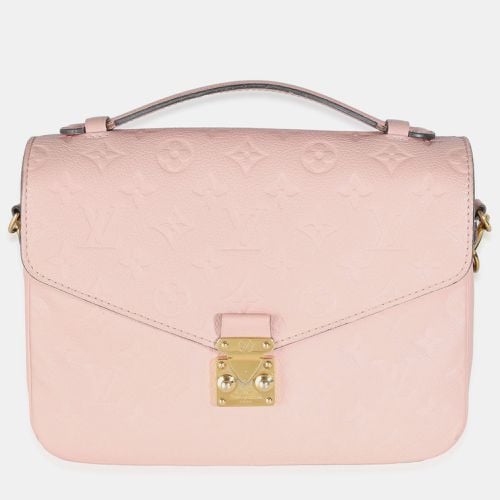 Rose Poudre Monogram Empreinte Leather Pochette Metis Shoulder Bag - Louis Vuitton - Modalova