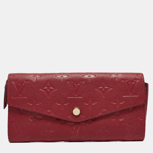 Aurore Monogram Empreinte Leather Sarah Wallet - Louis Vuitton - Modalova