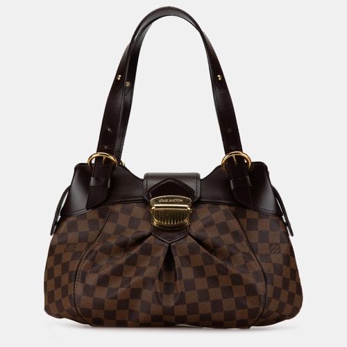 Damier Ebene Canvas Sistina PM Shoulder Bag - Louis Vuitton - Modalova