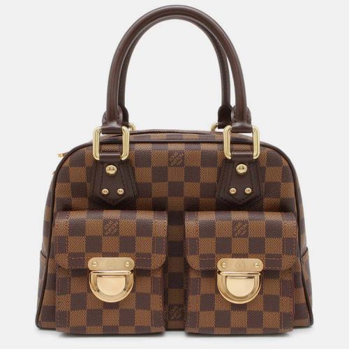 Damier Ebene Canvas Manhattan PM Handbag - Louis Vuitton - Modalova