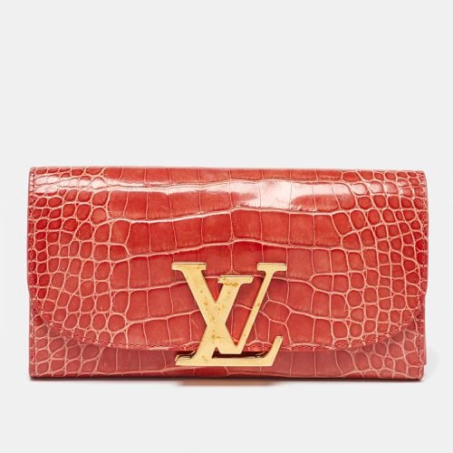 Alligator Leather Vivienne LV Long Wallet - Louis Vuitton - Modalova