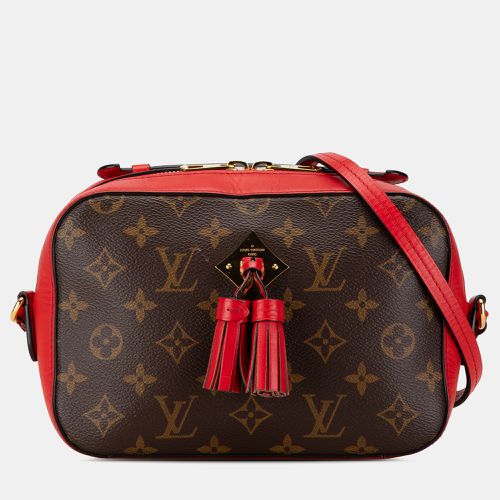 Brow/Red Monogram Saintonge Bag - Louis Vuitton - Modalova