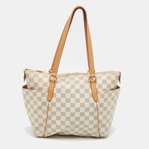 Damier Azur Canvas and Leather Totally PM Bag - Louis Vuitton - Modalova