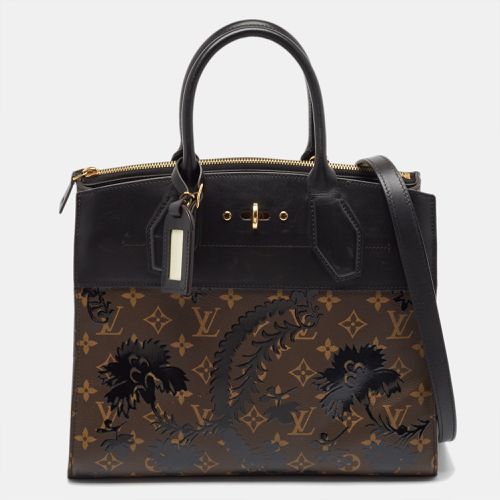 Monogram Canvas and Leather Blossom City Steamer MM Bag - Louis Vuitton - Modalova