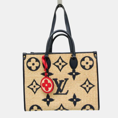 Navy On The Go MM Giant Monogram Handbag - Louis Vuitton - Modalova