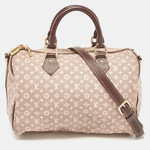 Sepia Monogram Mini Lin Canvas Speedy 30 Bag - Louis Vuitton - Modalova