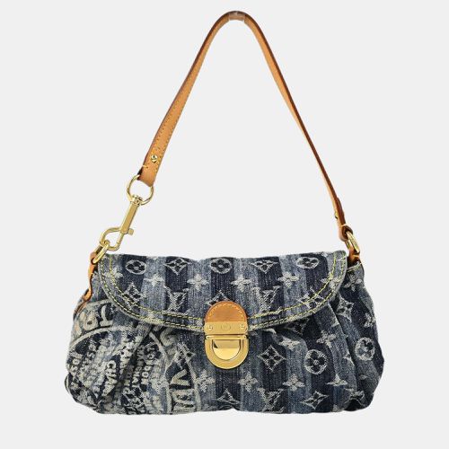 Monogram Denim Mini Pleaty Raye Handbag - Louis Vuitton - Modalova