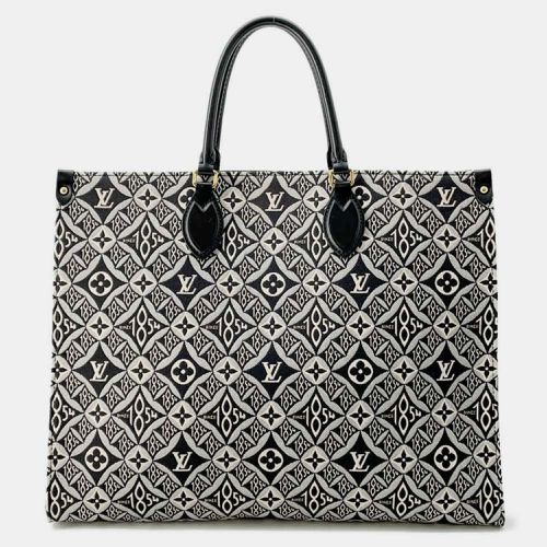 Monogram Jacquard On the Go GM Tote Bag - Louis Vuitton - Modalova