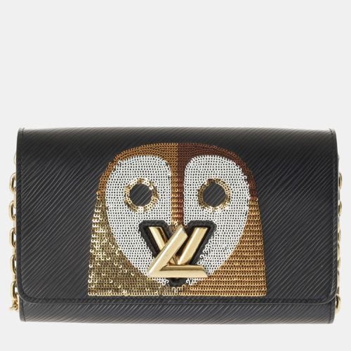 Sequins Leather Epi Portefeuille Twist Chain Owl Wallet - Louis Vuitton - Modalova