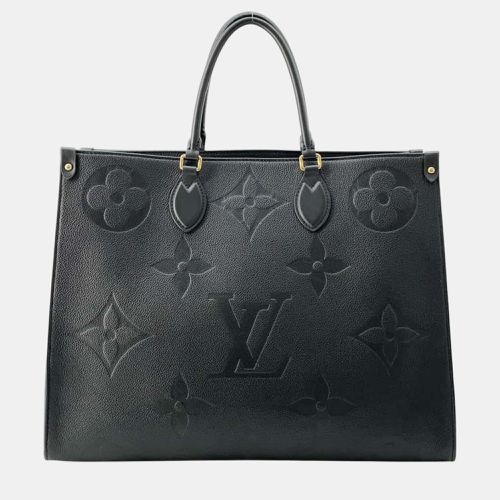 Noir Monogram Empreinte Leather Onthego Size GM - Louis Vuitton - Modalova